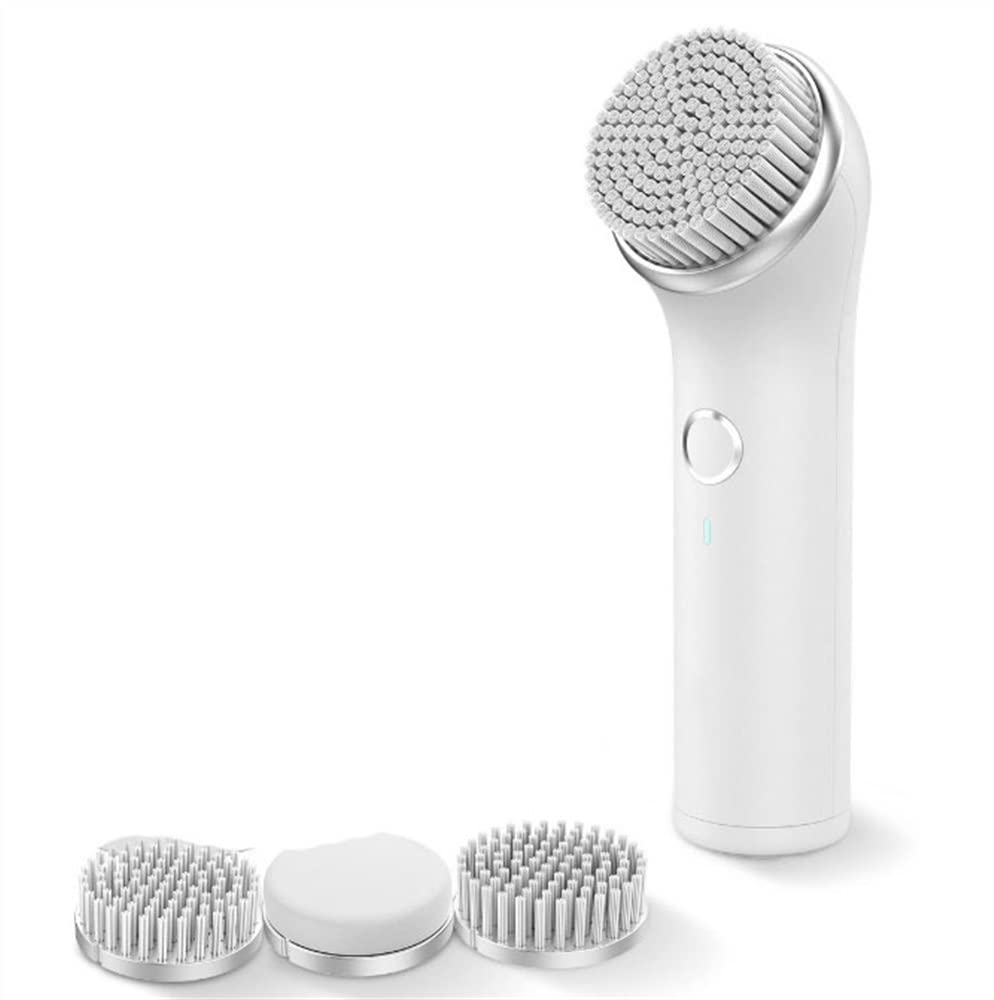 Rechargeable 3-Head Facial Cleansing Brush