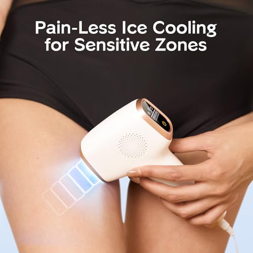 Cooling IPL Hair Removal Device
