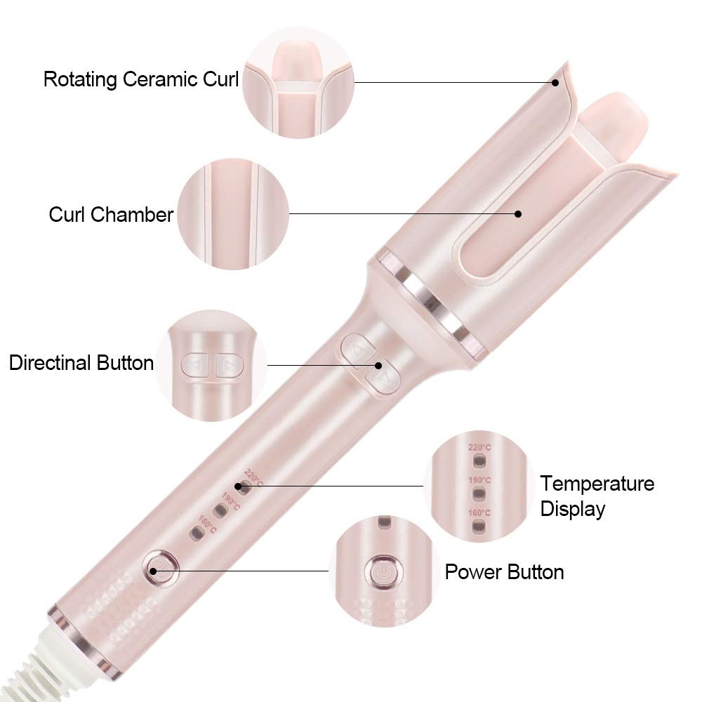 Automatic Rotating Hair Curler