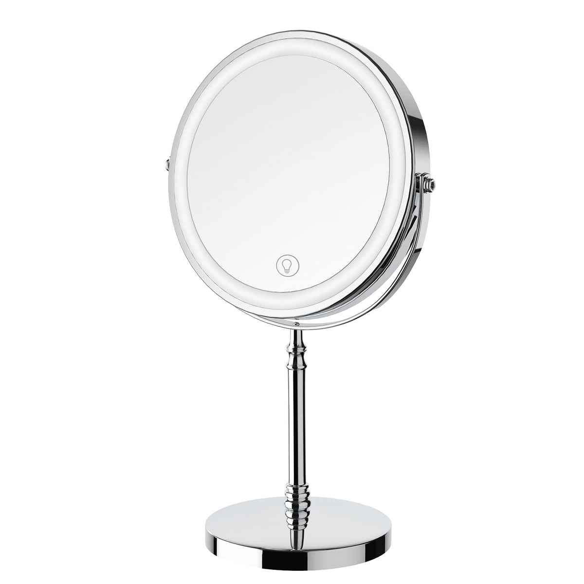 Rechargeable 1X/10X Lighted Makeup Mirror