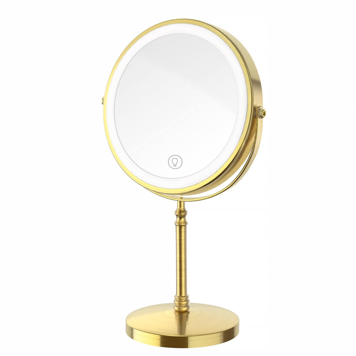 Rechargeable 1X/10X Lighted Makeup Mirror