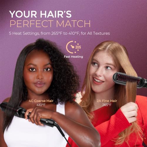 5-in-1 Ceramic Straightening Brush