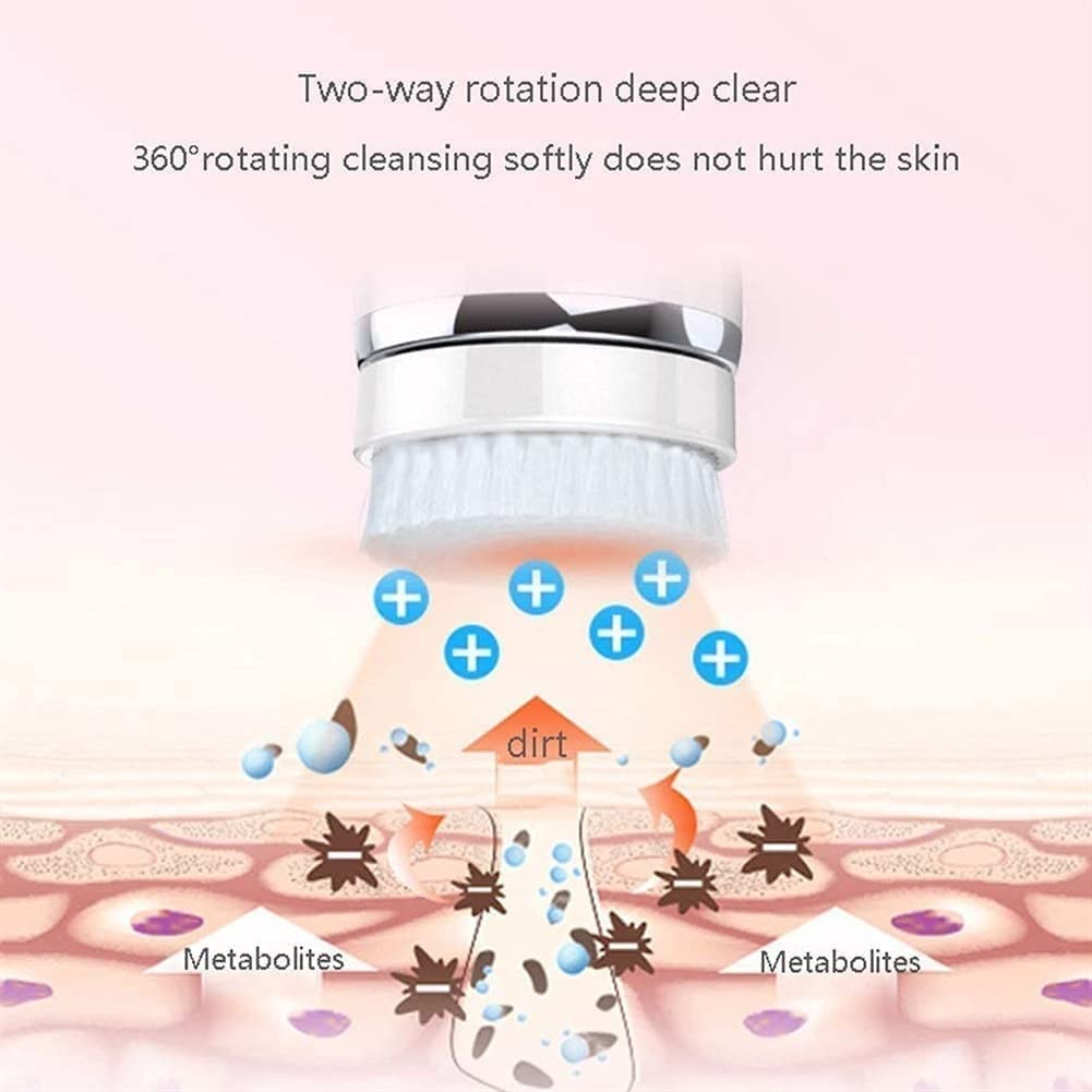 Rechargeable Facial Cleansing Brush Set