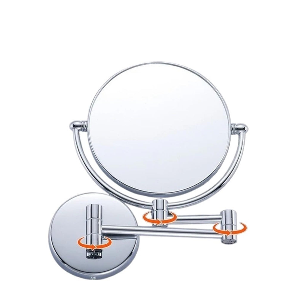 Double-Sided Wall-Mounted Makeup Mirror