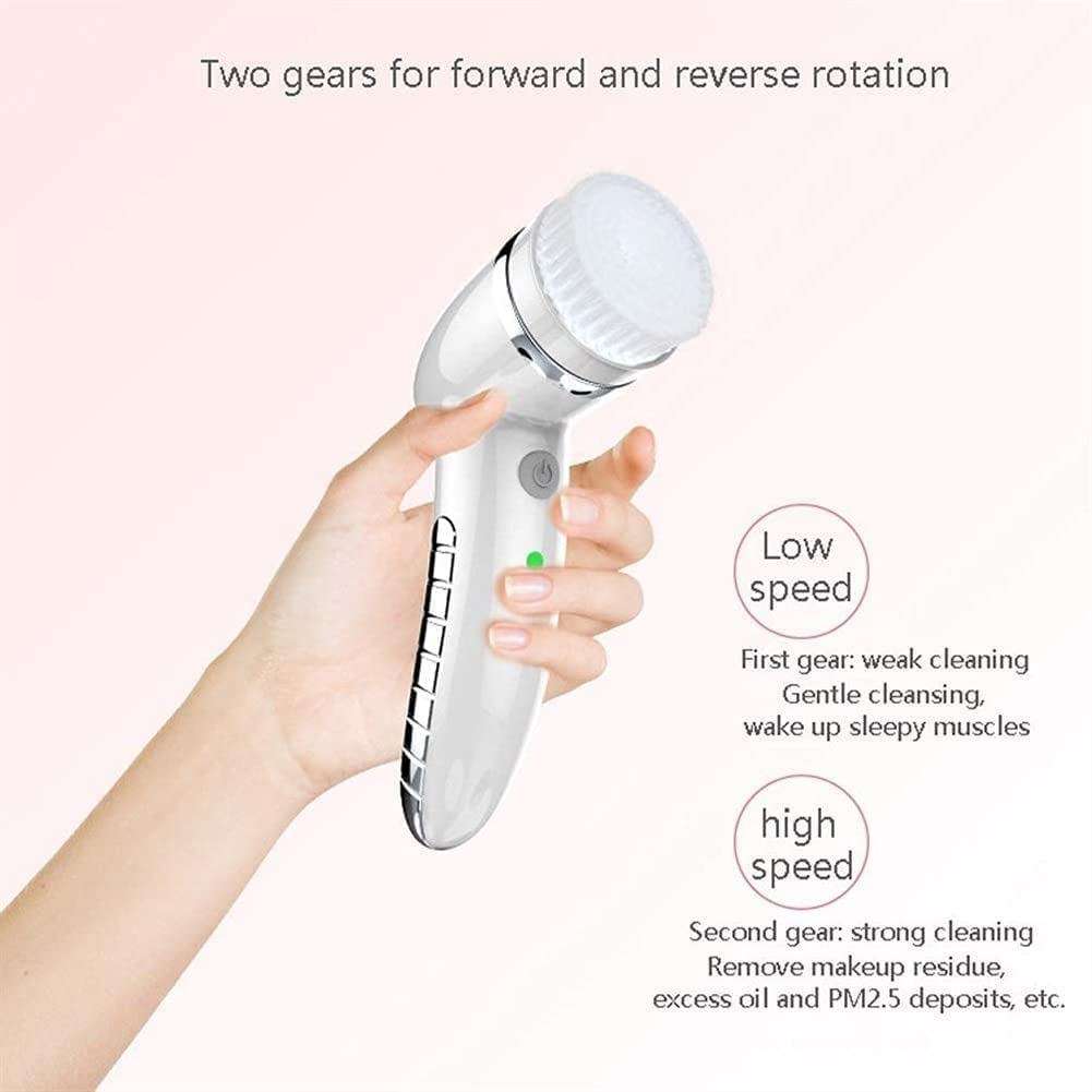 Rechargeable Facial Cleansing Brush Set