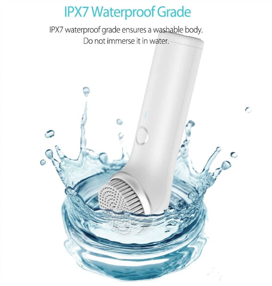 Rechargeable 3-Head Facial Cleansing Brush