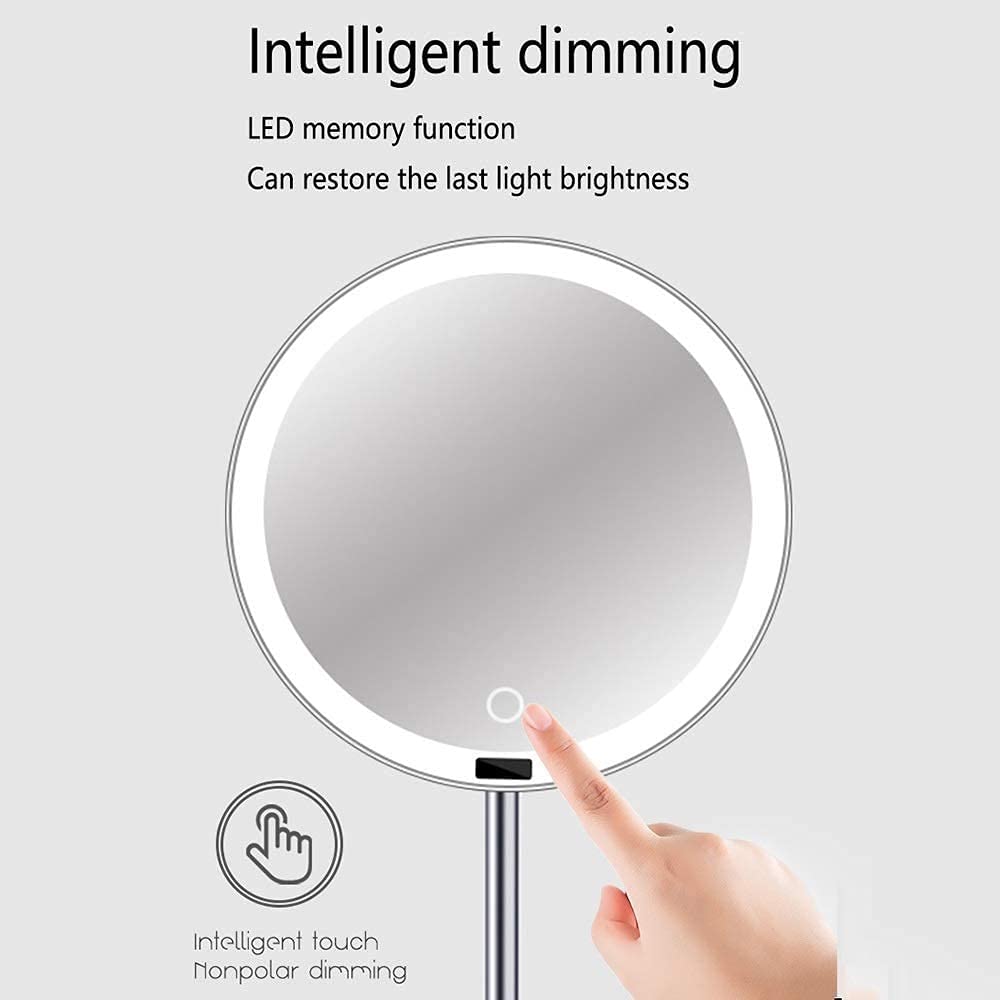 8.5-Inch Lighted Vanity Mirror