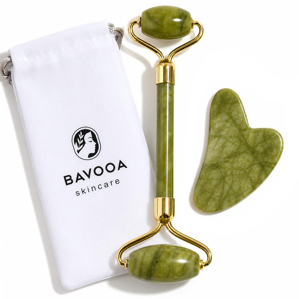 Jade Roller and Gua Sha Set