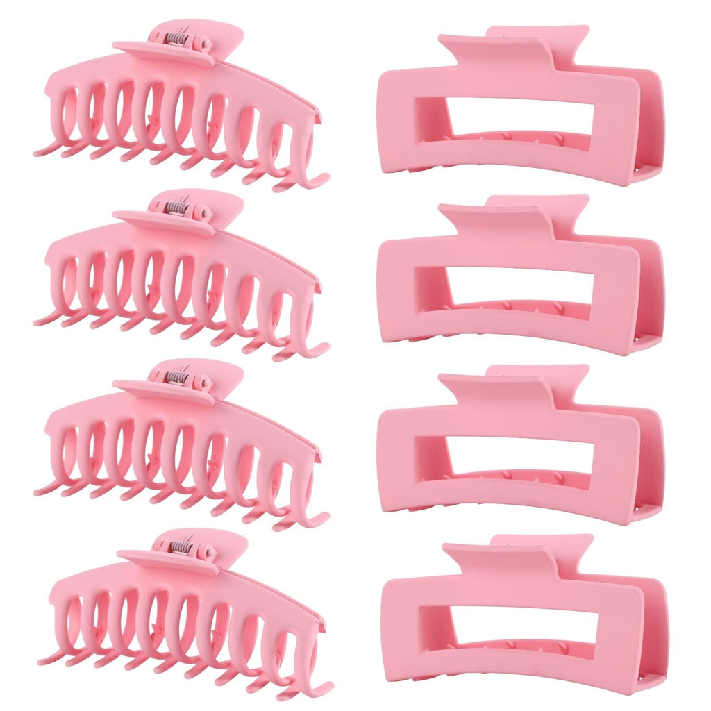 4.3-Inch Matte Hair Claw Clips