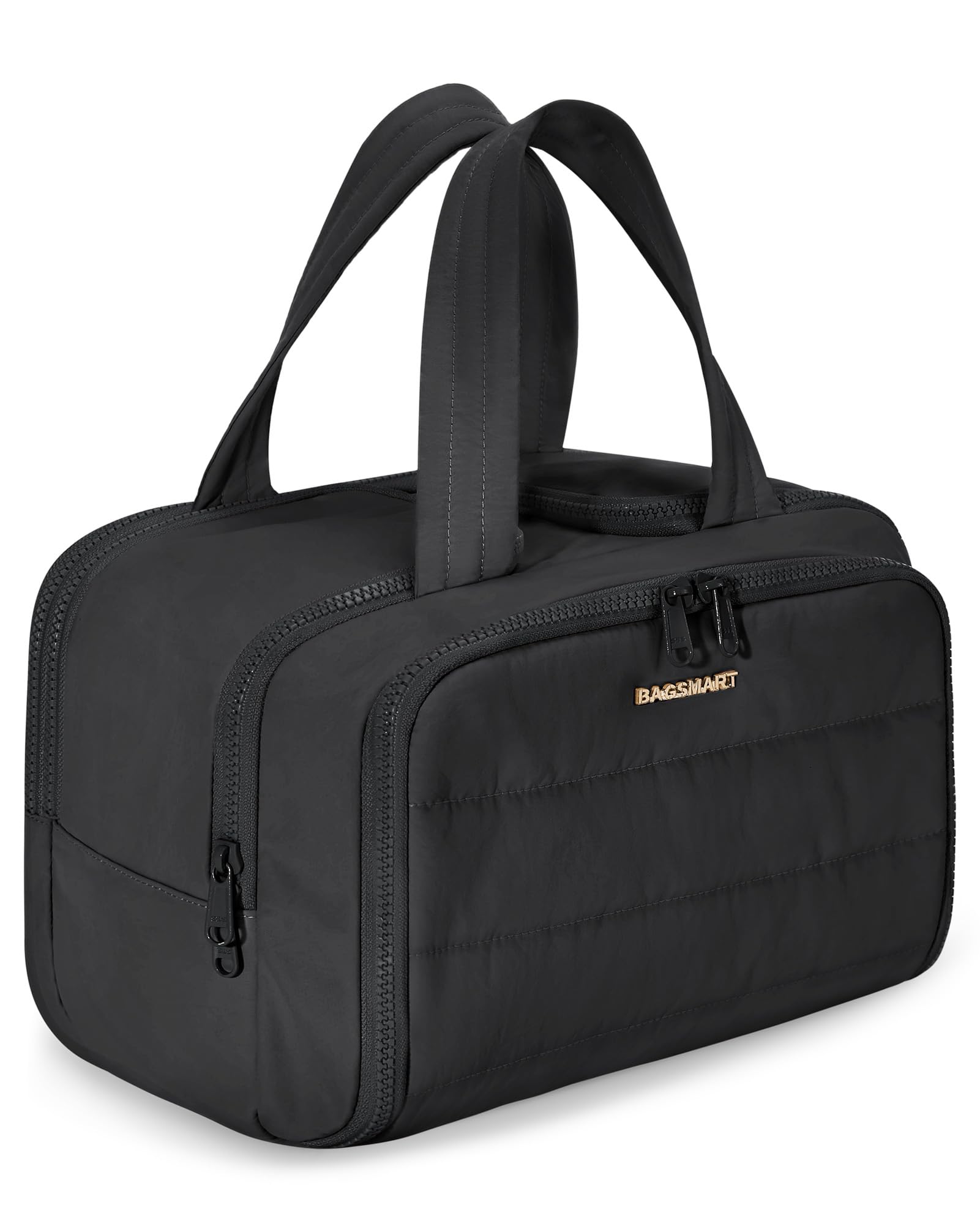 Wide-Open Travel Makeup Organizer