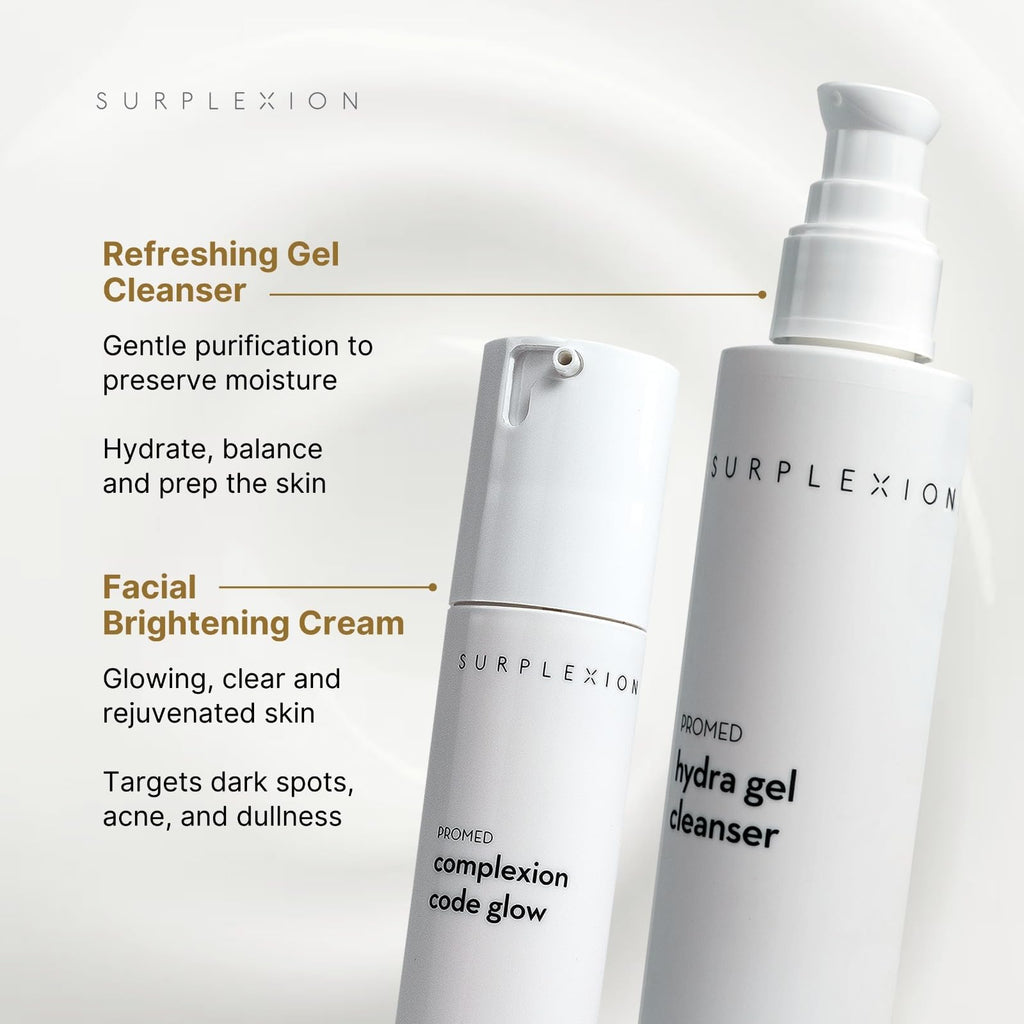 Facial Cleanser and Brightening Cream Set