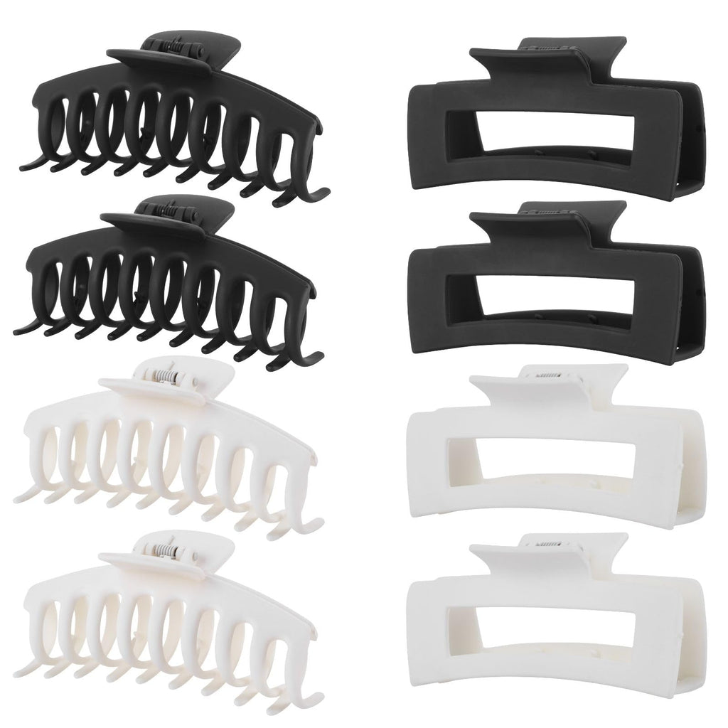 4.3-Inch Matte Hair Claw Clips