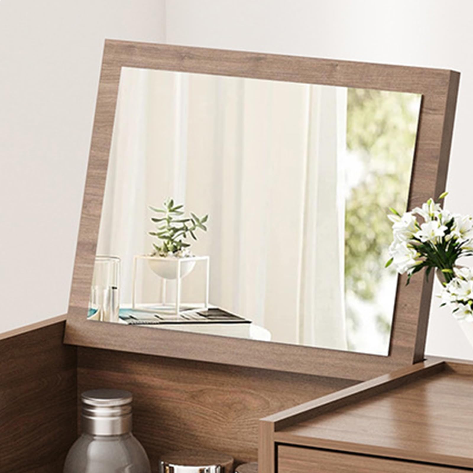Jewelry and Makeup Organizer with Mirror