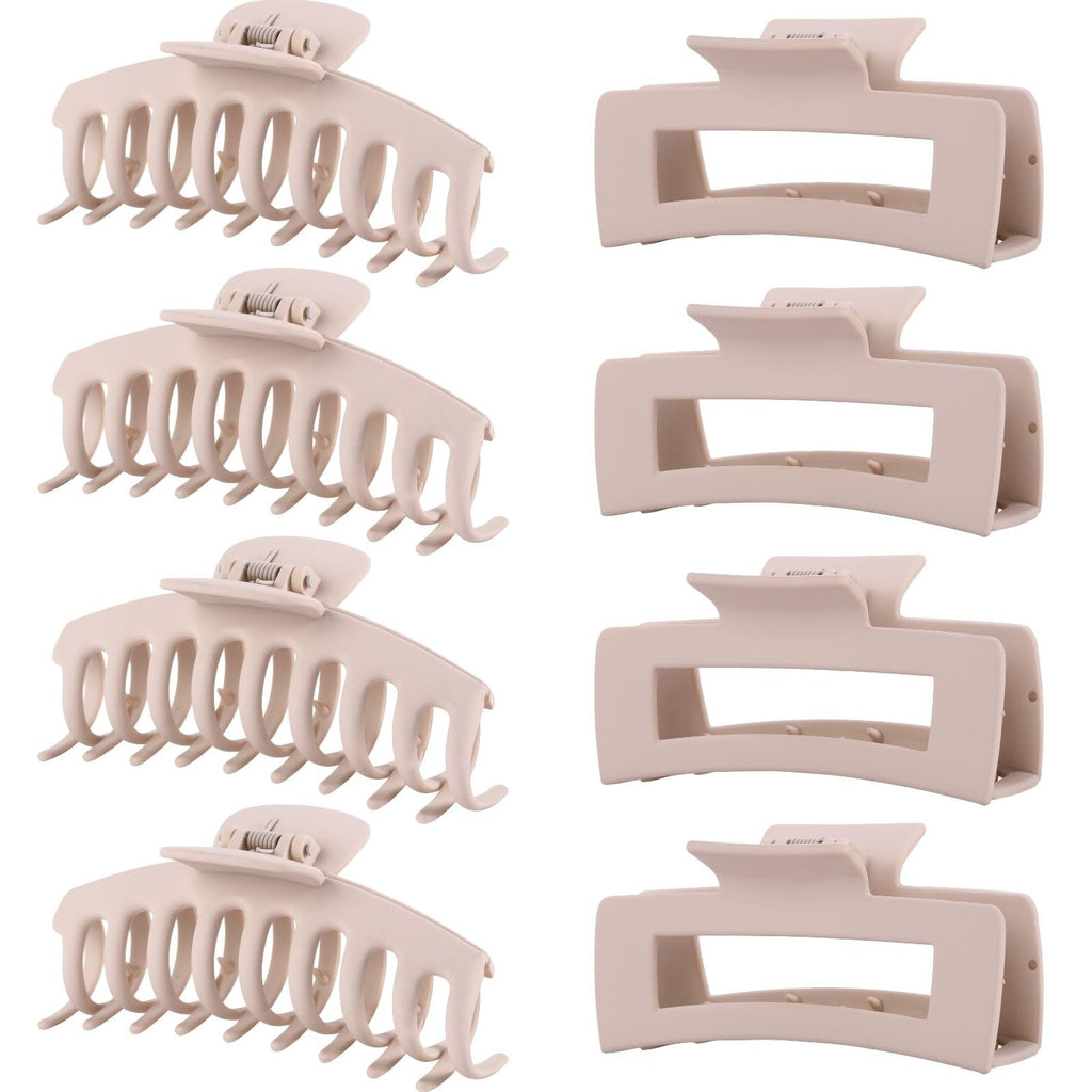 4.3-Inch Matte Hair Claw Clips