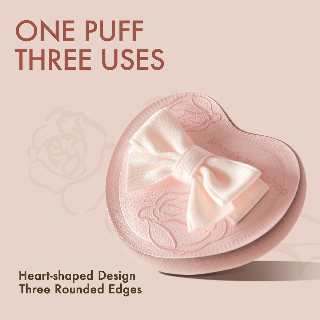 Satin Makeup Puff Set