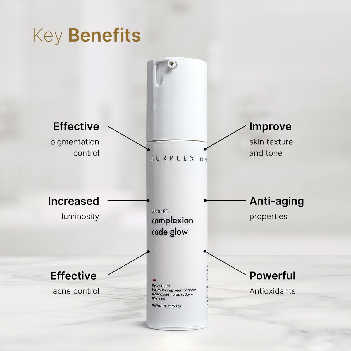 Facial Cleanser and Brightening Cream Set