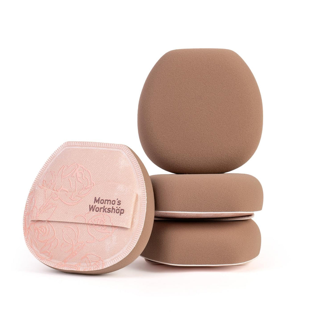 Satin Makeup Puff Set