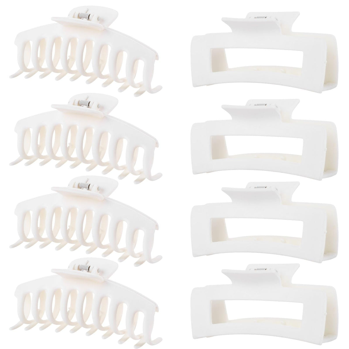 4.3-Inch Matte Hair Claw Clips