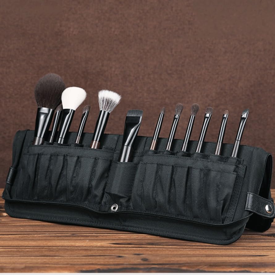 12-Piece Wool Makeup Brush Set