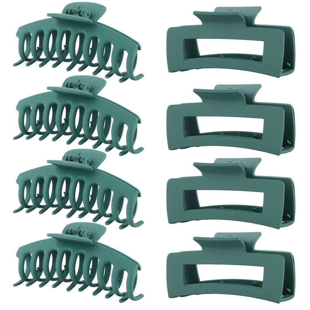 4.3-Inch Matte Hair Claw Clips