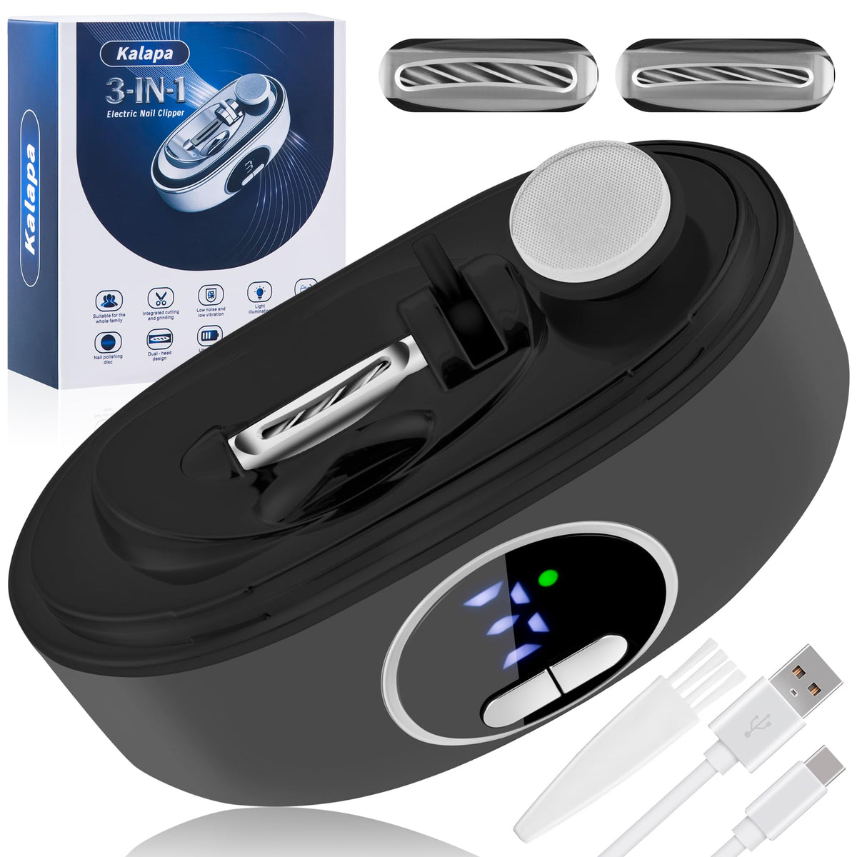 3-in-1 Electric Nail Clipper