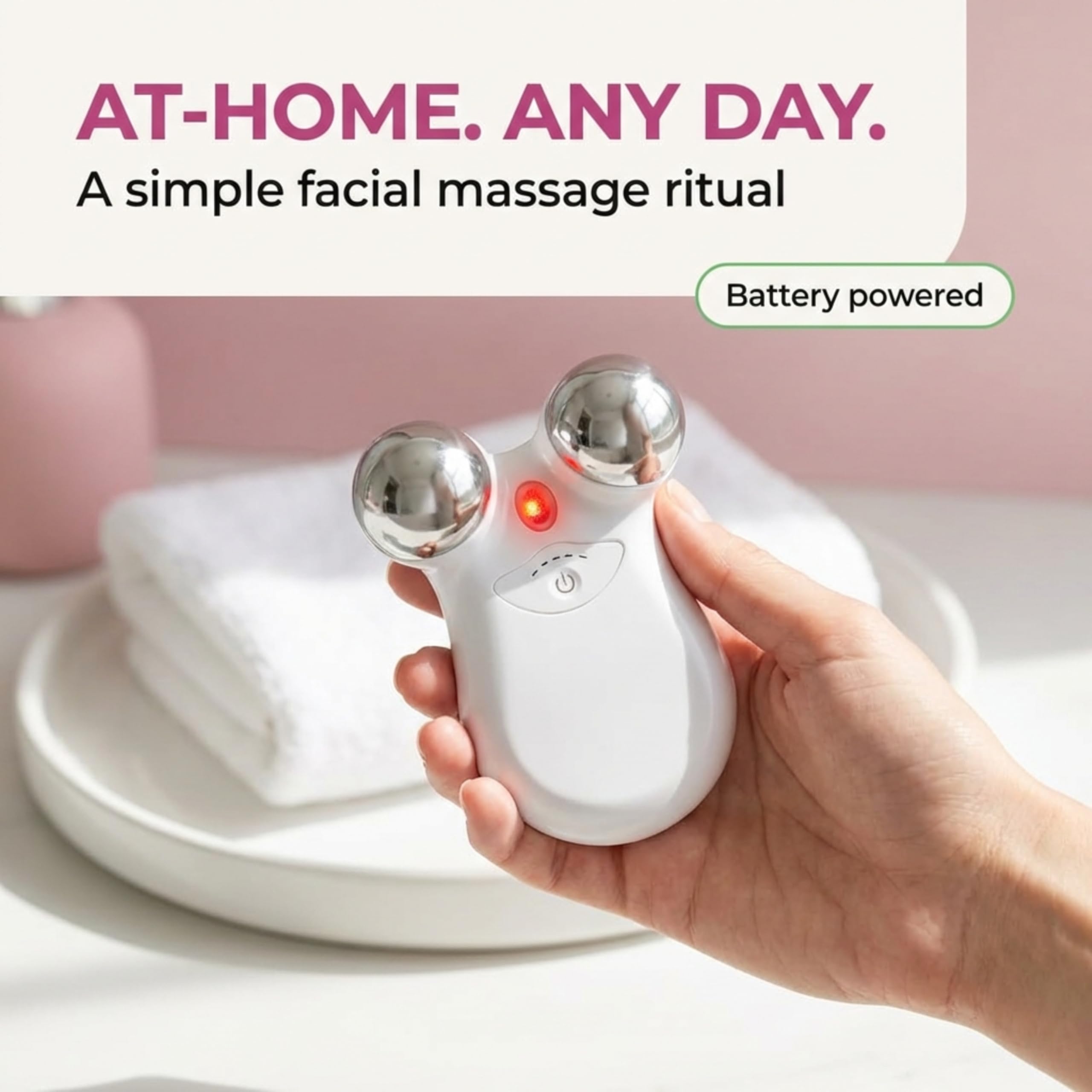 Red Light Facial Massager