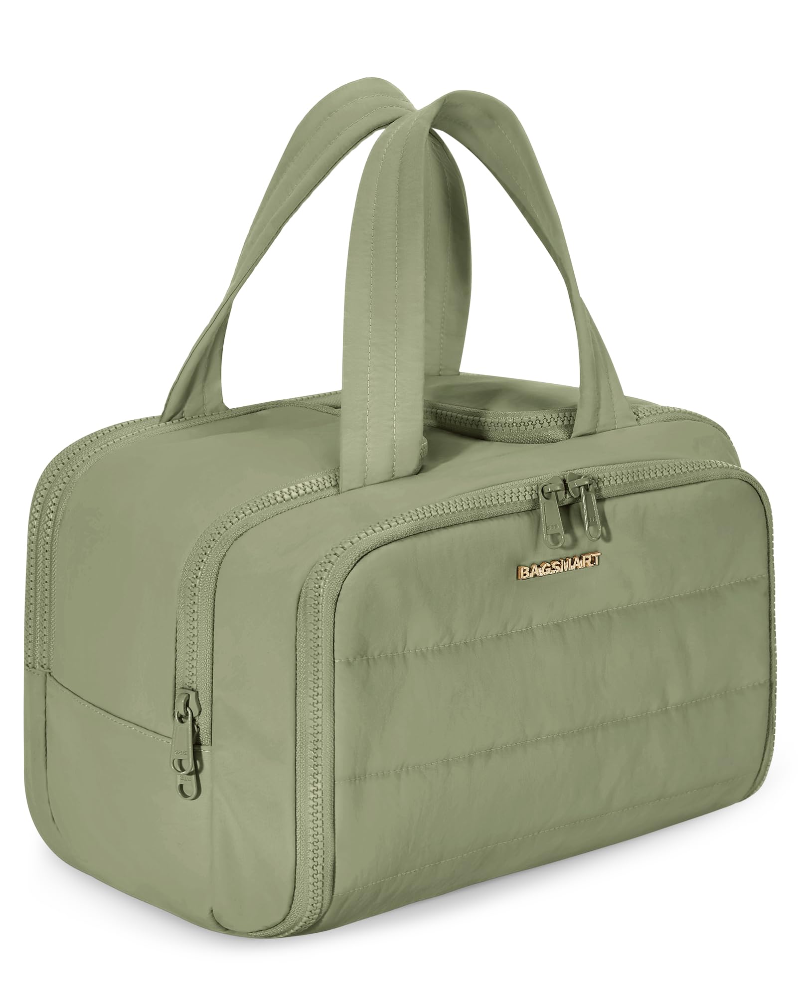 Wide-Open Travel Makeup Organizer