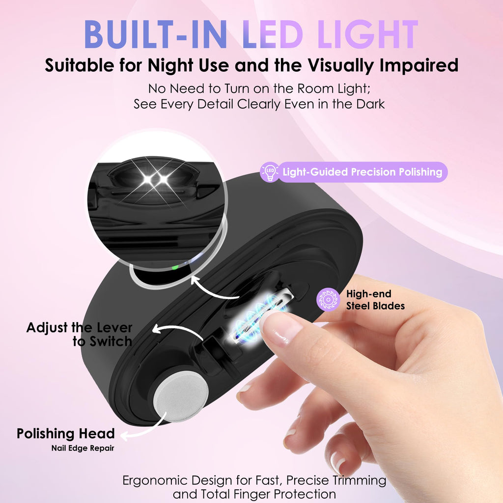 3-in-1 Electric Nail Clipper