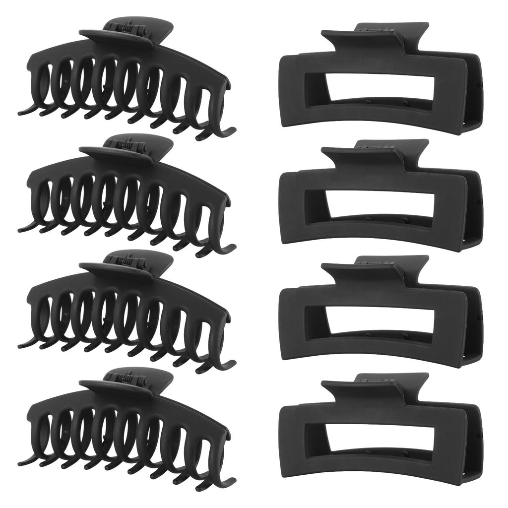 4.3-Inch Matte Hair Claw Clips