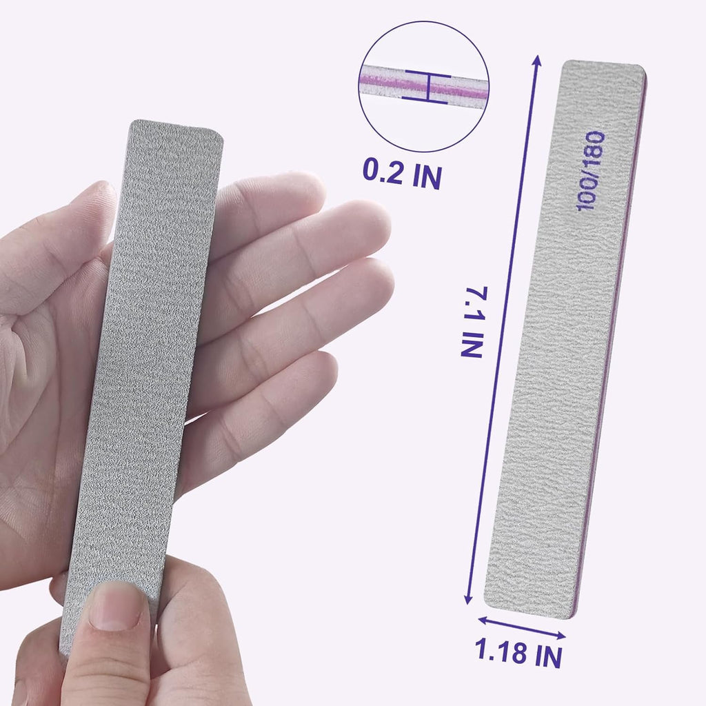 Dual-Grit Nail File Set