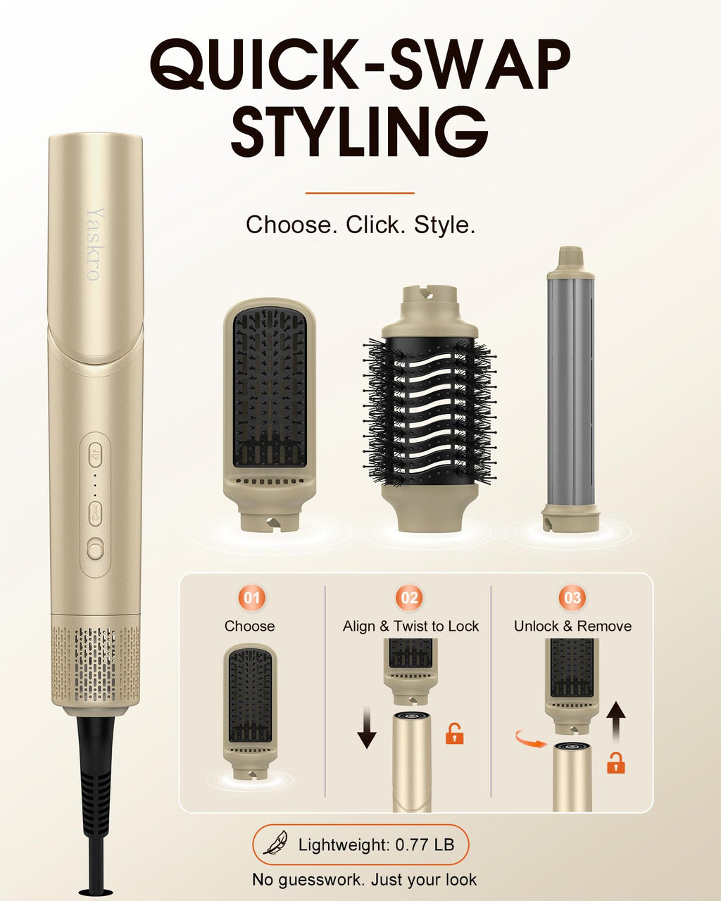 6-in-1 Ionic Hot Air Styler