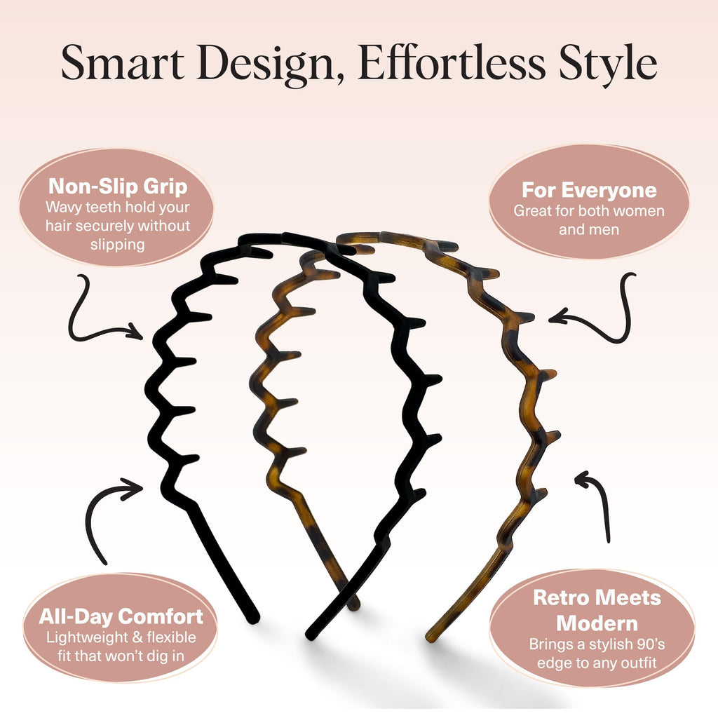 Zigzag Headband Set