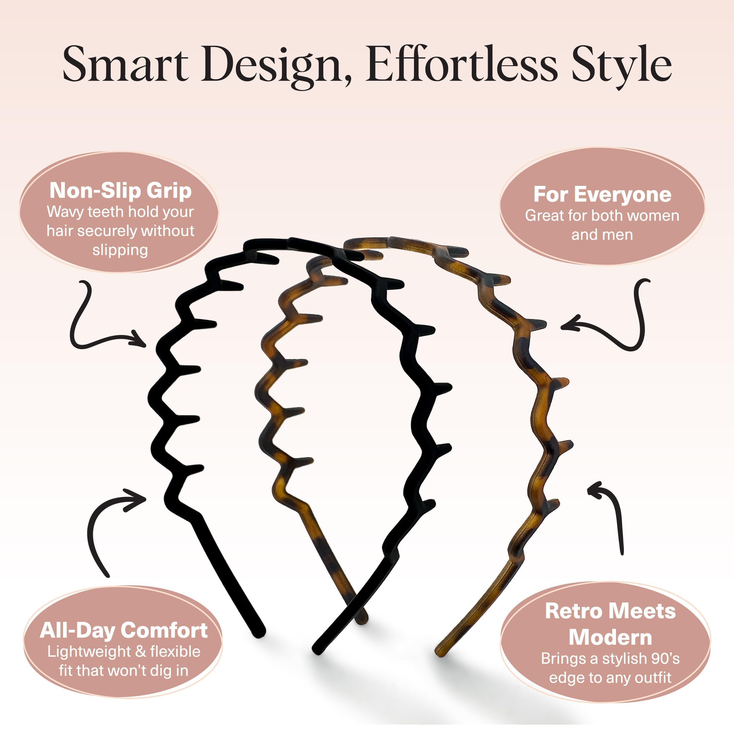 Zigzag Headband Set