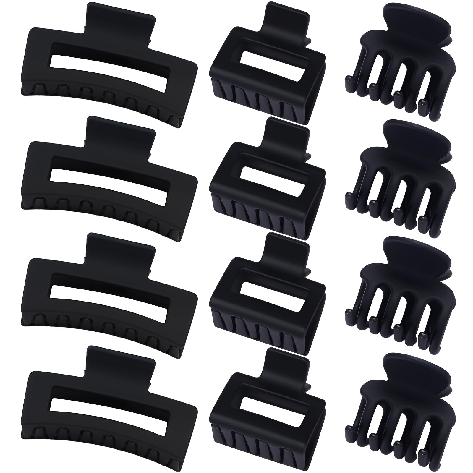 12-Piece Hair Claw Clip Set