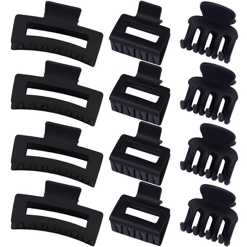 12-Piece Hair Claw Clip Set