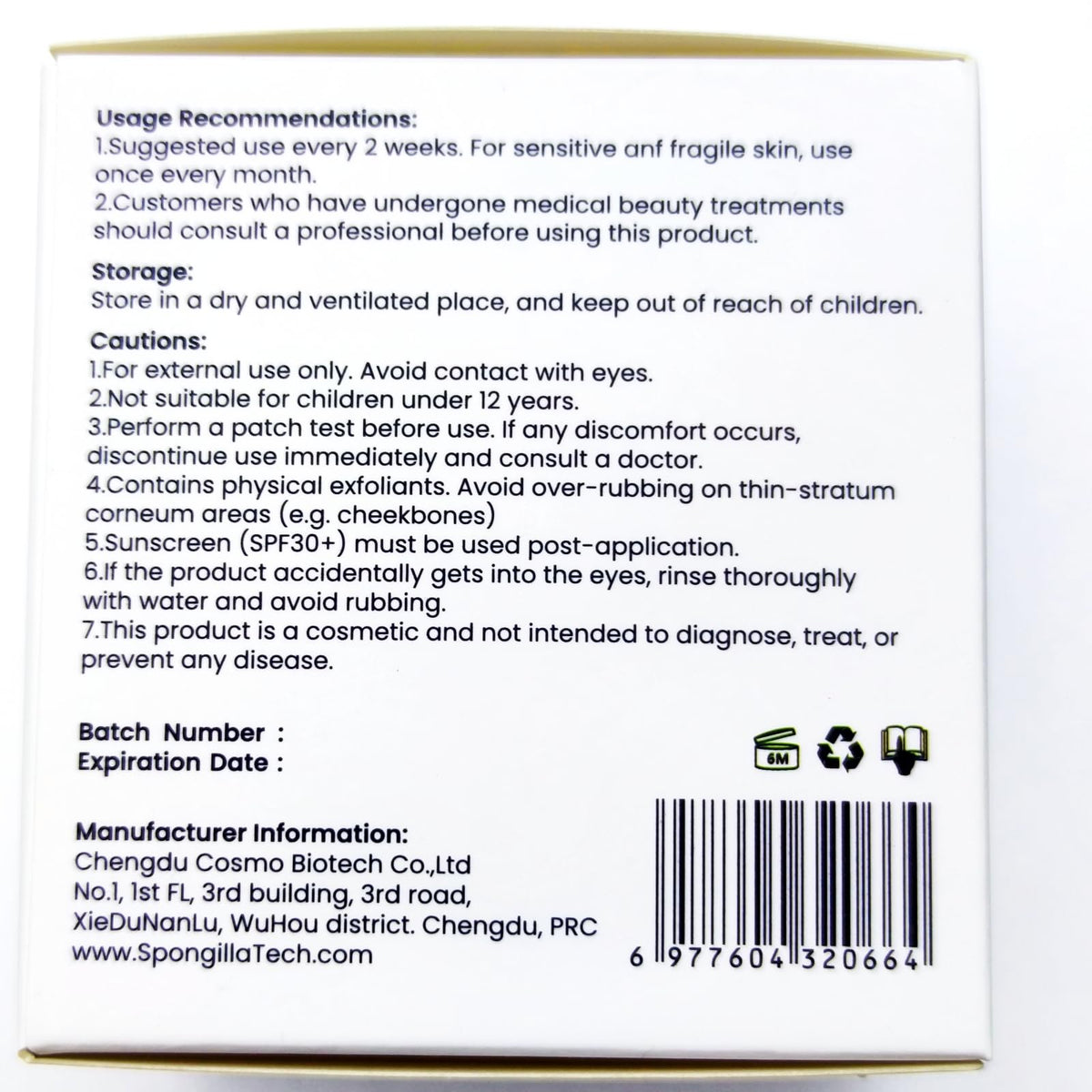 Creamy Facial Exfoliator