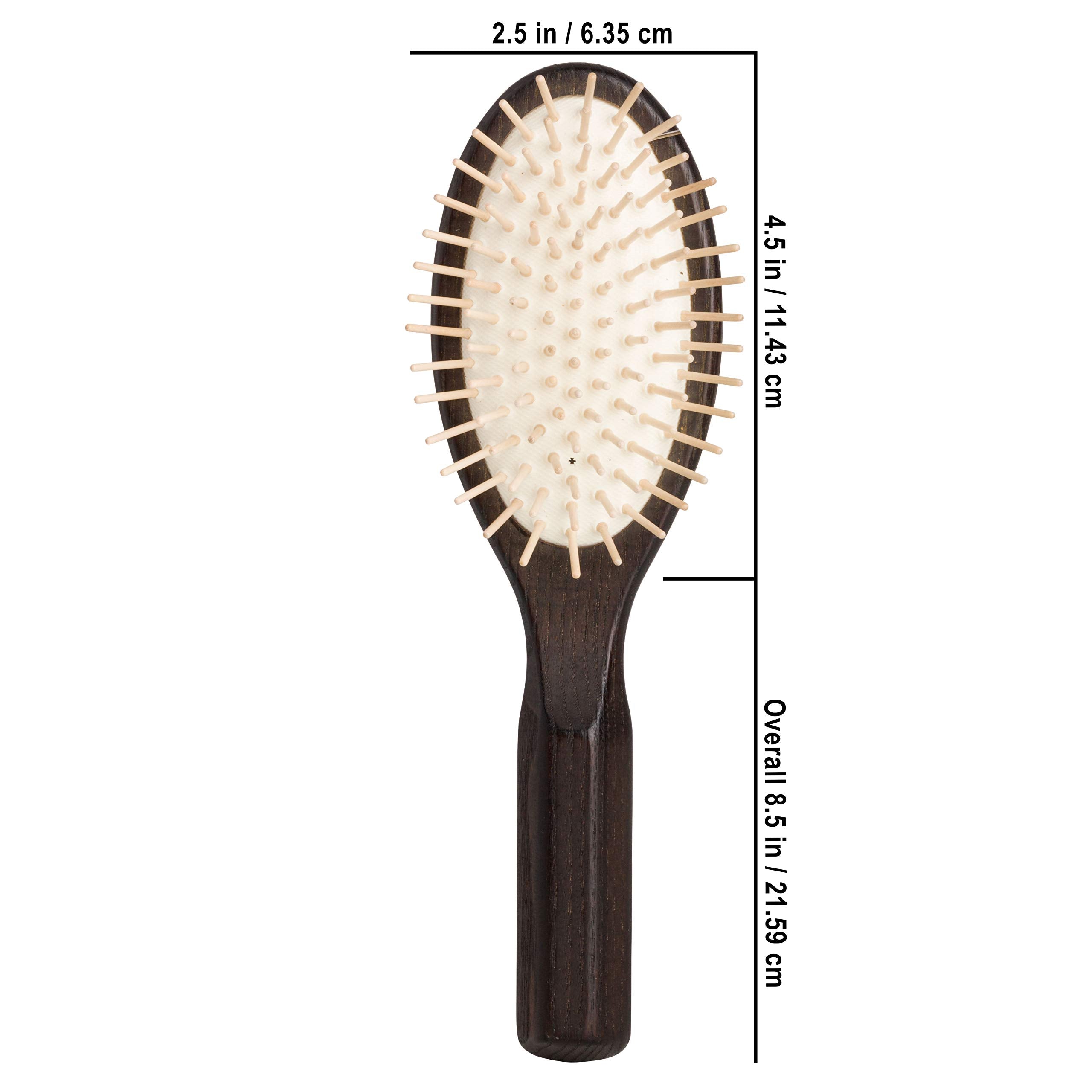 Thermowood Maple-Pin Hairbrush