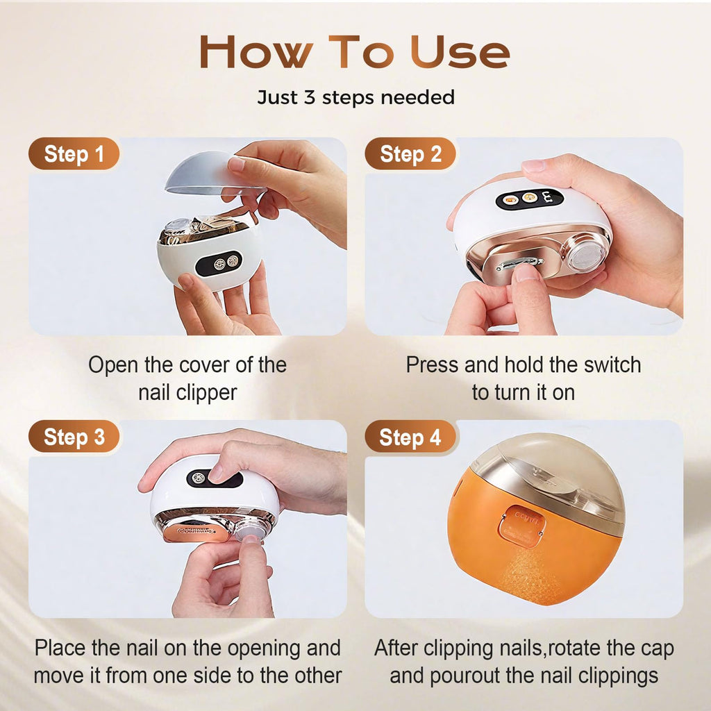 Electric Nail Clipper and Polisher