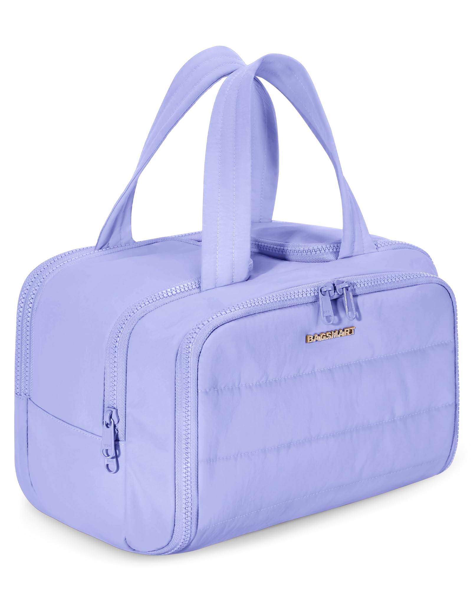 Wide-Open Travel Makeup Organizer