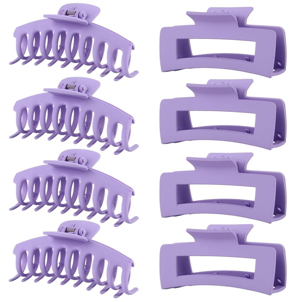 4.3-Inch Matte Hair Claw Clips