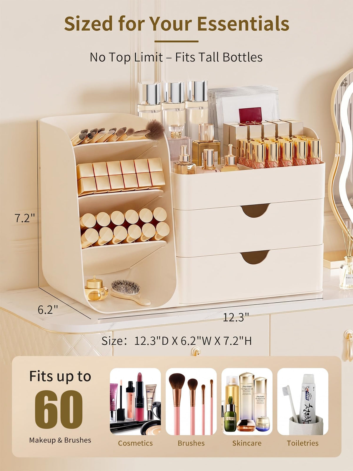 Drawer Makeup Organizer
