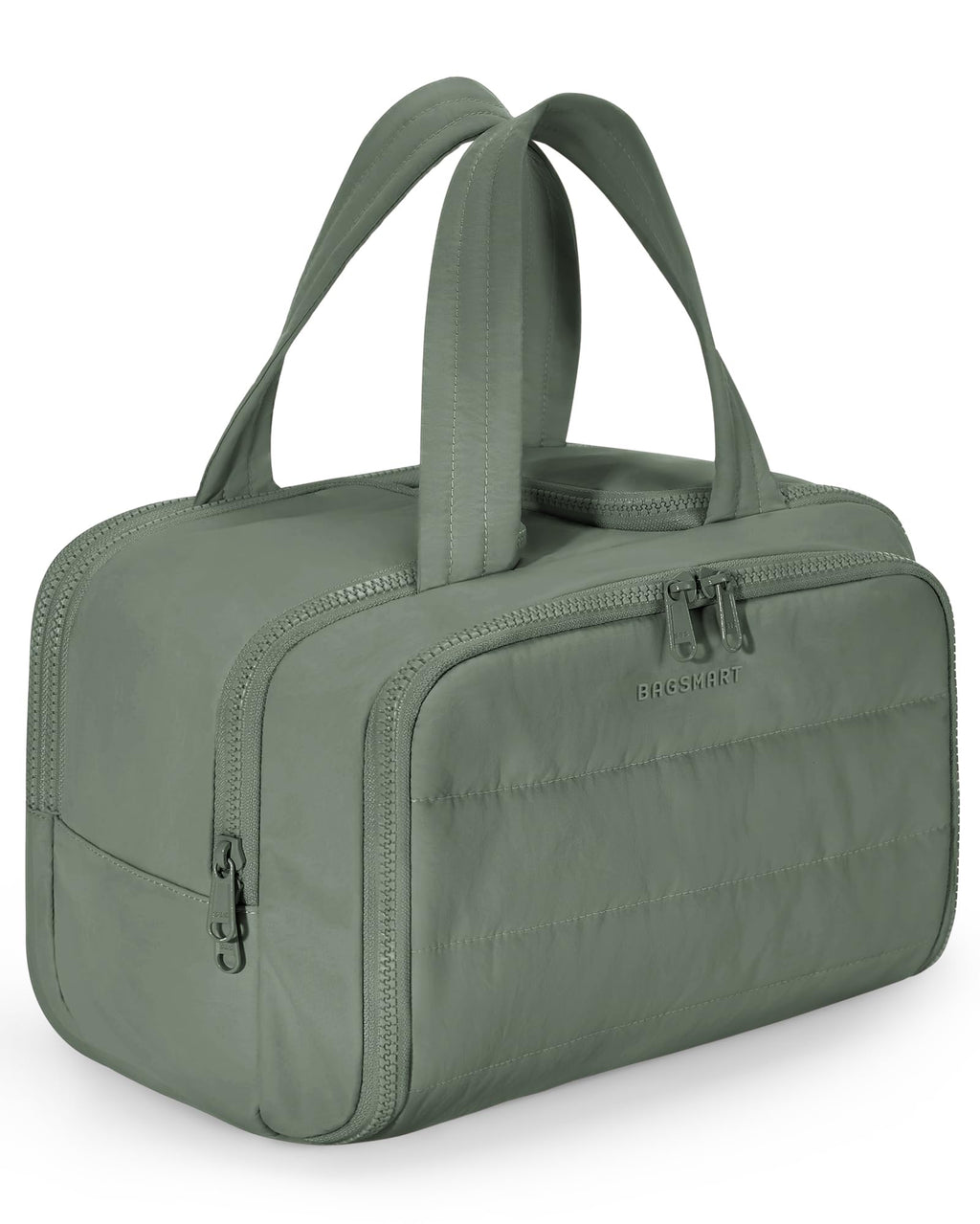 Wide-Open Travel Makeup Organizer