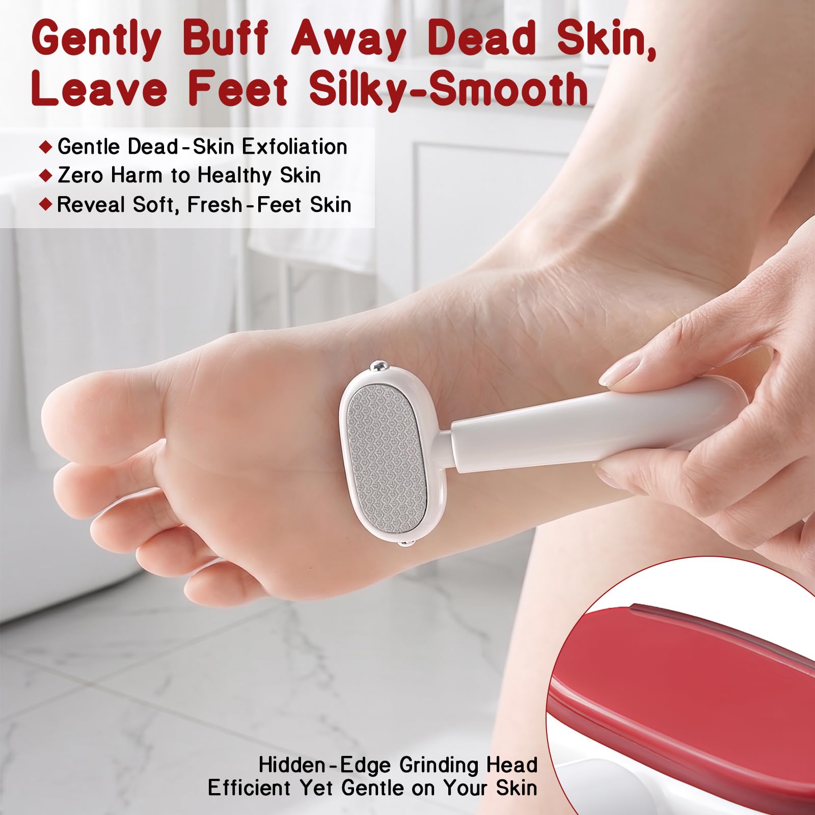 Dual-Sided Stainless Steel Foot File