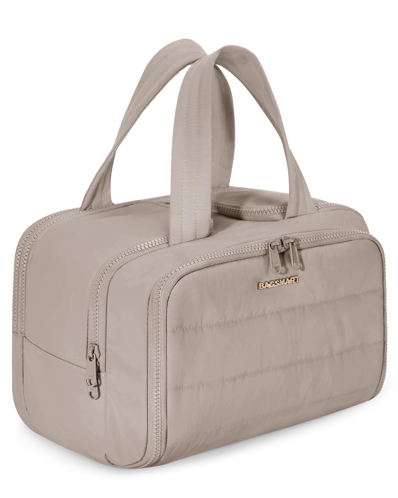 Wide-Open Travel Makeup Organizer