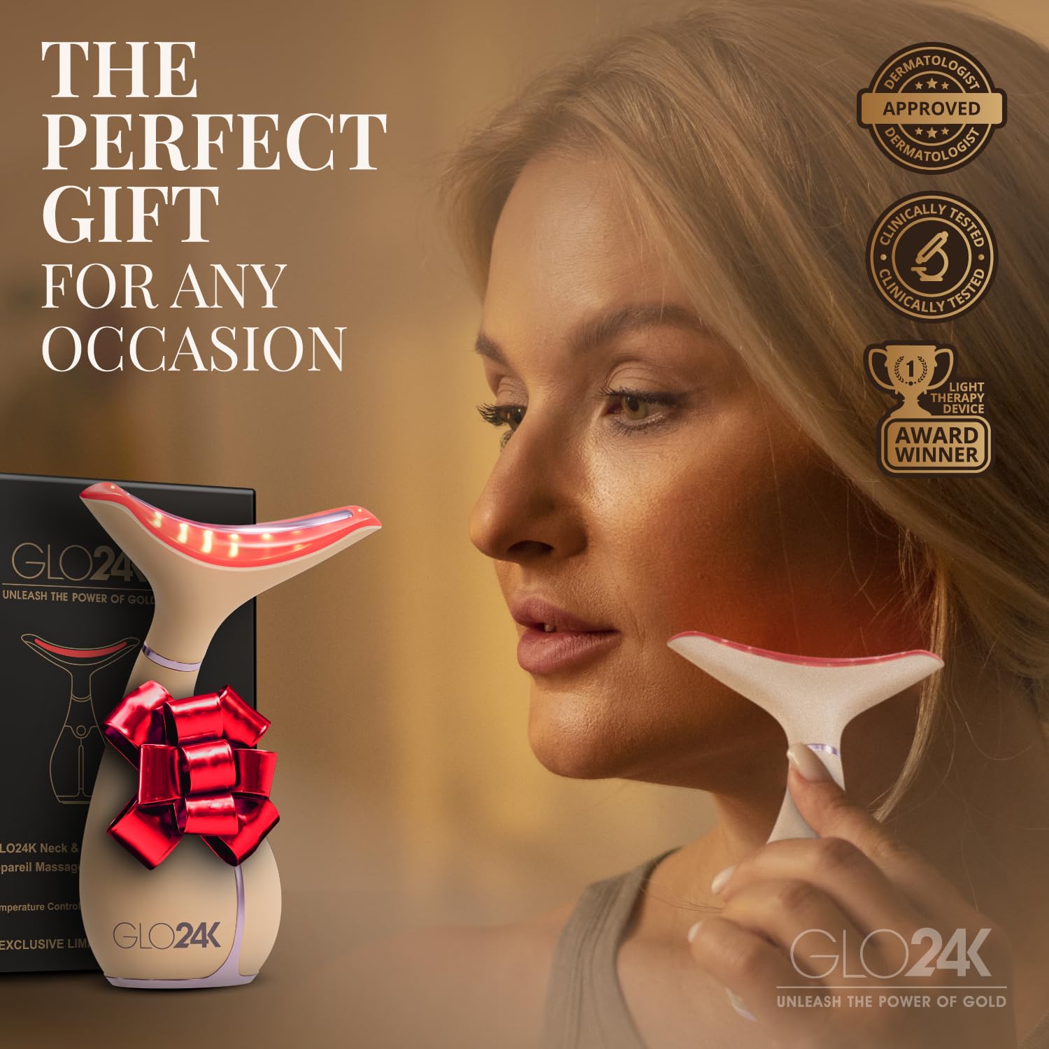 LED Face and Neck Massager