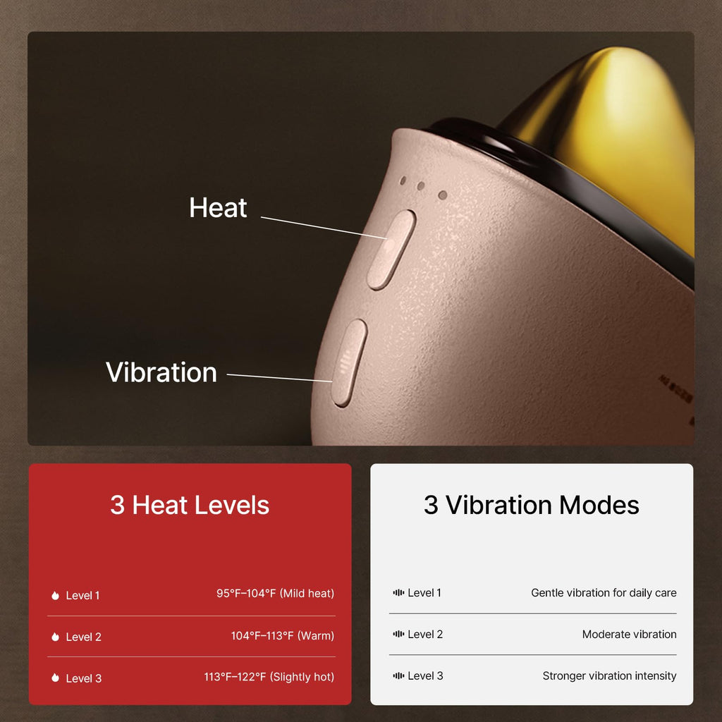 Heated LED Gua Sha Massager
