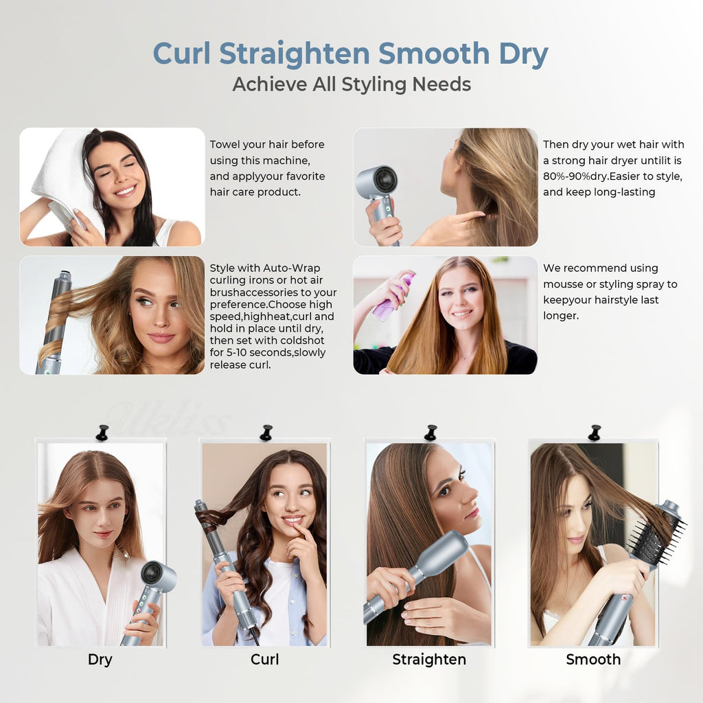 5-in-1 Hot Air Brush Set