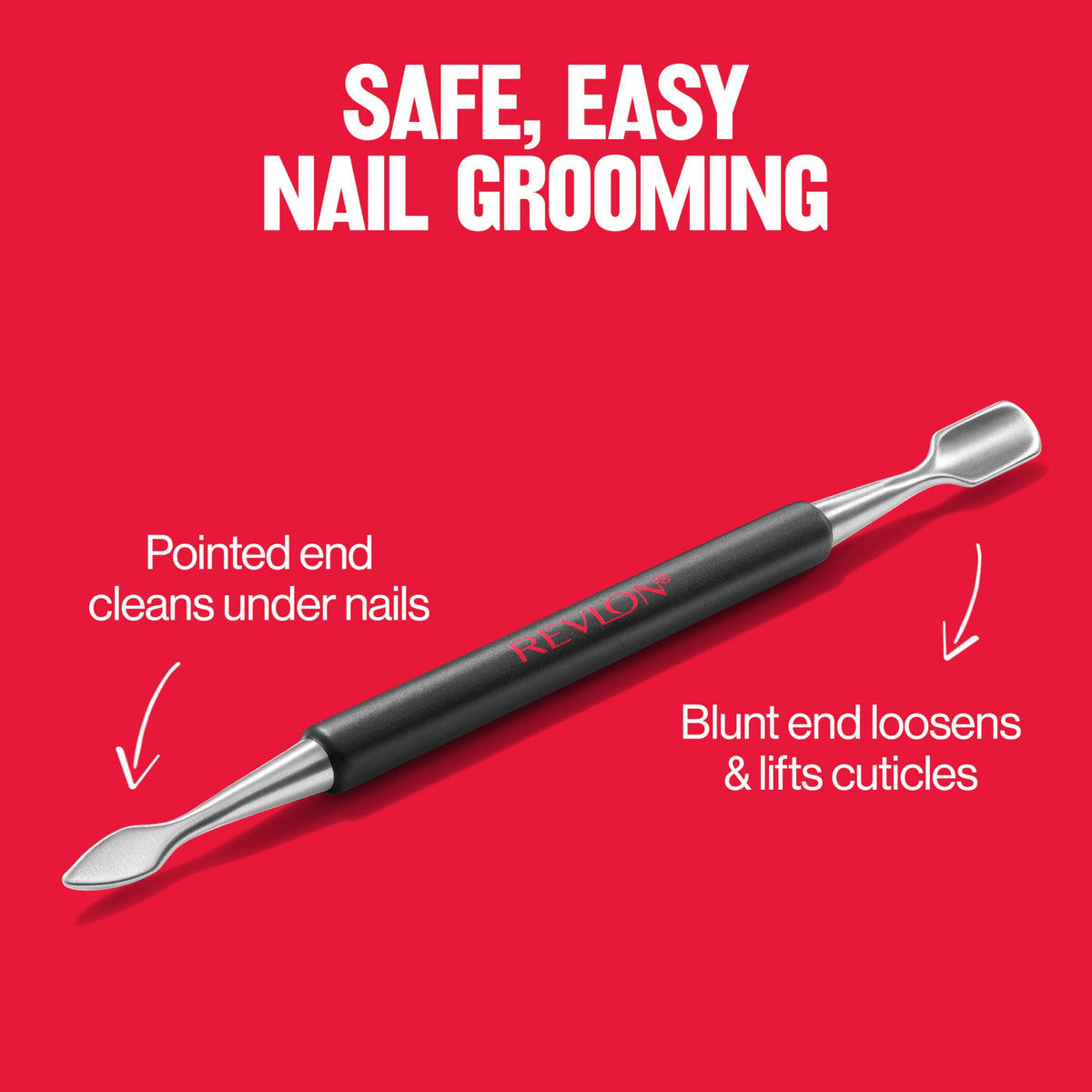 Dual-Ended Cuticle and Nail Tool