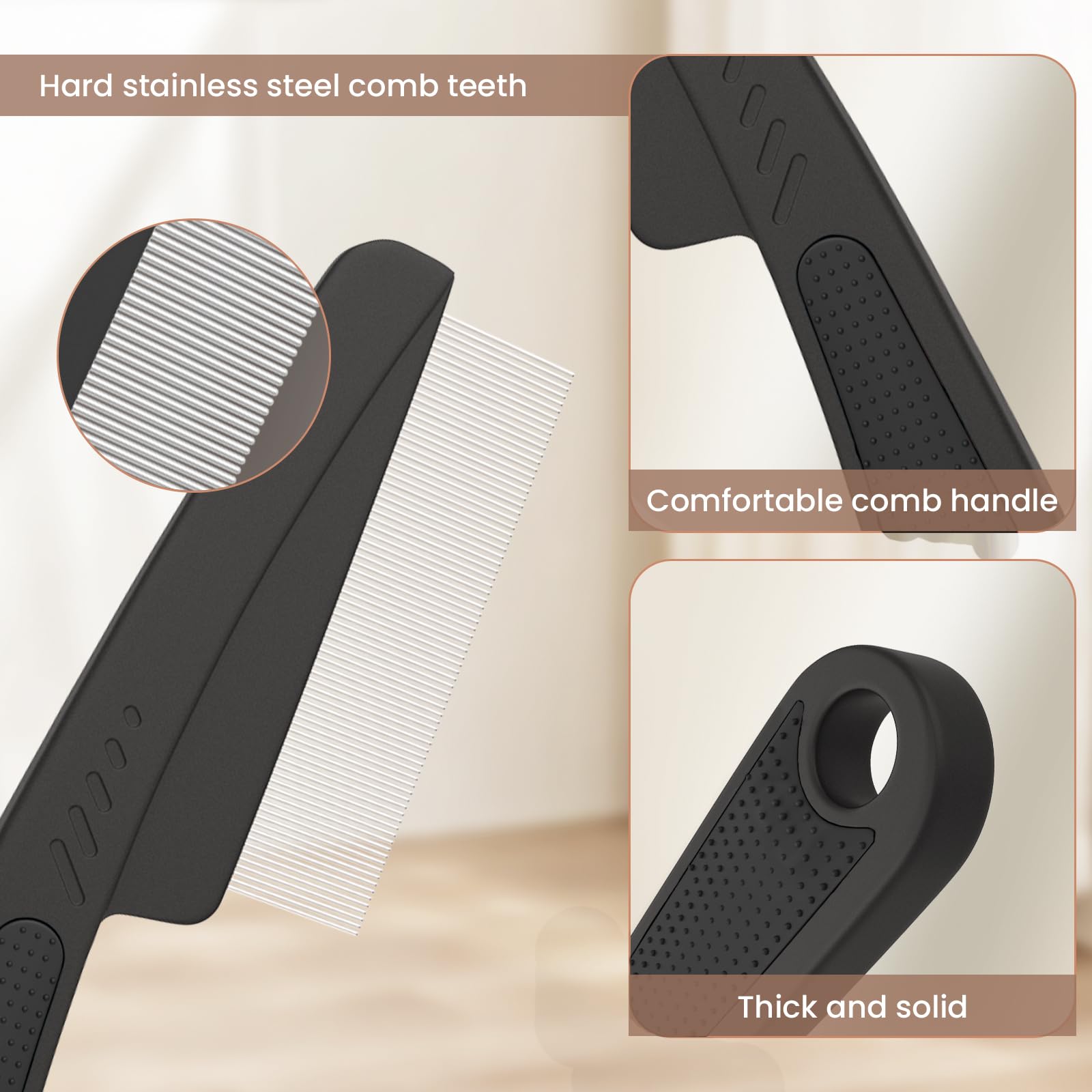 Fine-Tooth Scalp Cleaning Comb