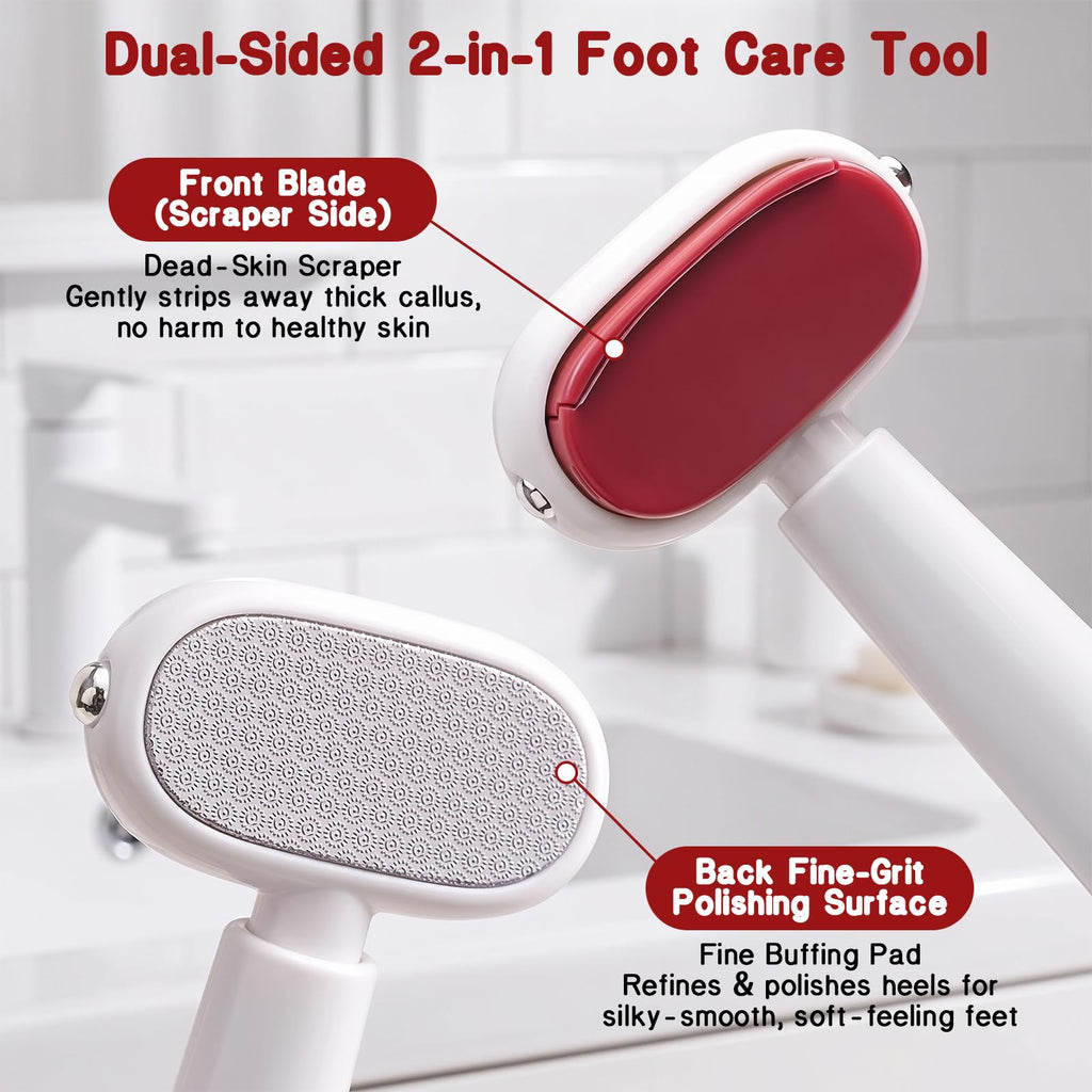 Dual-Sided Stainless Steel Foot File